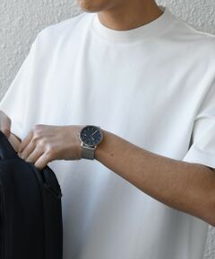 SHIPS / シップス Tシャツ | SHIPS any: デザイン リブ ハイゲージ ポンチ クルーネック Tシャツ◇