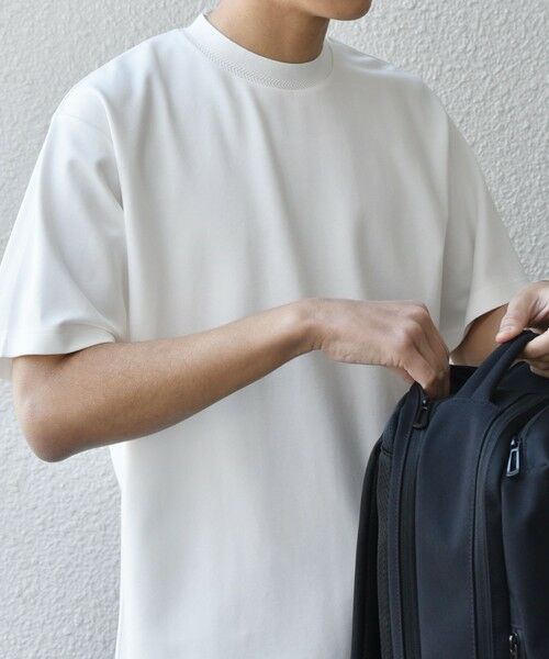 SHIPS / シップス Tシャツ | SHIPS any: デザイン リブ ハイゲージ ポンチ クルーネック Tシャツ◇ | 詳細5