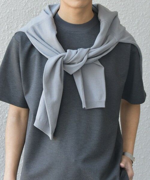 SHIPS / シップス Tシャツ | SHIPS any: デザイン リブ ハイゲージ ポンチ クルーネック Tシャツ◇ | 詳細12