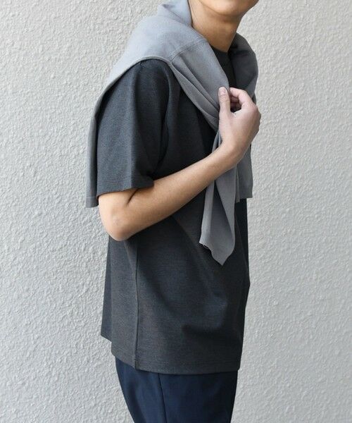 SHIPS / シップス Tシャツ | SHIPS any: デザイン リブ ハイゲージ ポンチ クルーネック Tシャツ◇ | 詳細11