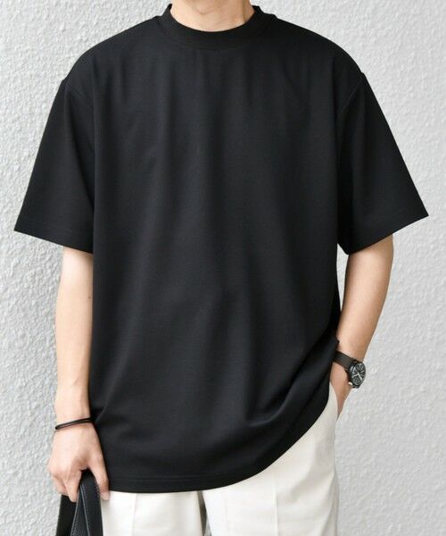 SHIPS / シップス Tシャツ | SHIPS any: デザイン リブ ハイゲージ ポンチ クルーネック Tシャツ◇ | 詳細17