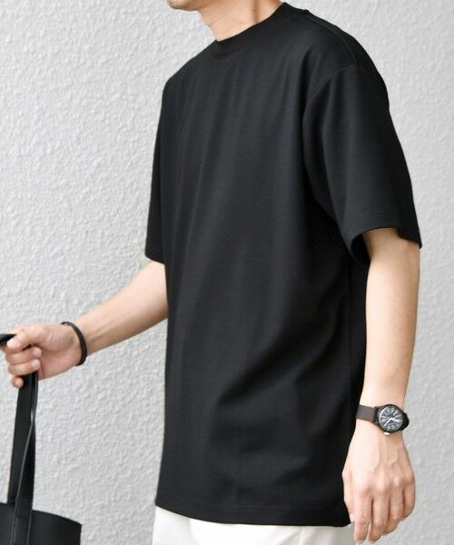 SHIPS / シップス Tシャツ | SHIPS any: デザイン リブ ハイゲージ ポンチ クルーネック Tシャツ◇ | 詳細18