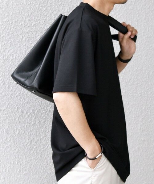 SHIPS / シップス Tシャツ | SHIPS any: デザイン リブ ハイゲージ ポンチ クルーネック Tシャツ◇ | 詳細19