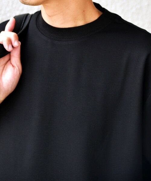 SHIPS / シップス Tシャツ | SHIPS any: デザイン リブ ハイゲージ ポンチ クルーネック Tシャツ◇ | 詳細20