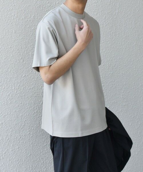 SHIPS / シップス Tシャツ | SHIPS any: デザイン リブ ハイゲージ ポンチ クルーネック Tシャツ◇ | 詳細26