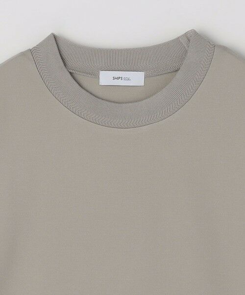 SHIPS / シップス Tシャツ | SHIPS any: デザイン リブ ハイゲージ ポンチ クルーネック Tシャツ◇ | 詳細29