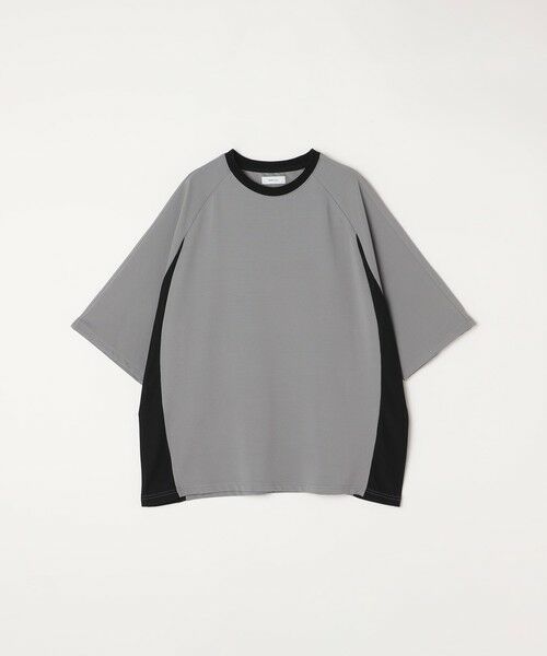 SHIPS / シップス Tシャツ | SHIPS any:〈洗濯機可能〉リブ パネル スポーティー ジャージー Tシャツ◇ | 詳細8