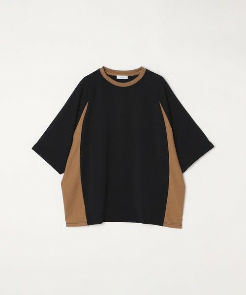 SHIPS / シップス Tシャツ | SHIPS any:〈洗濯機可能〉リブ パネル スポーティー ジャージー Tシャツ◇ | 詳細17