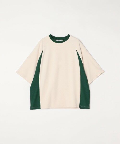 SHIPS / シップス Tシャツ | SHIPS any:〈洗濯機可能〉リブ パネル スポーティー ジャージー Tシャツ◇ | 詳細27