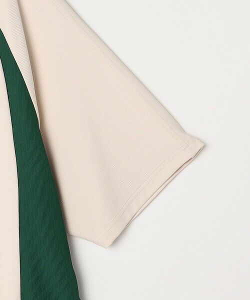 SHIPS / シップス Tシャツ | SHIPS any:〈洗濯機可能〉リブ パネル スポーティー ジャージー Tシャツ◇ | 詳細30