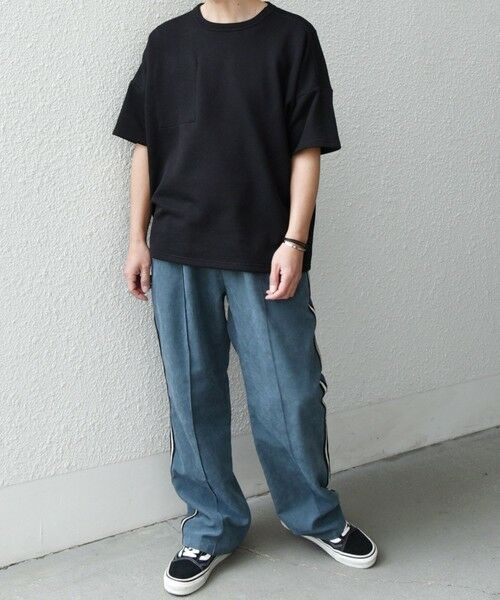 SHIPS / シップス Tシャツ | SHIPS any:〈洗濯機可能〉コードパイル リバーシブル Tシャツ◇ | 詳細3