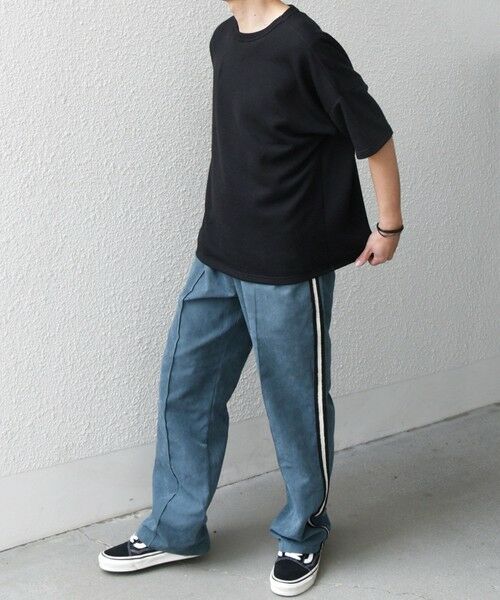 SHIPS / シップス Tシャツ | SHIPS any:〈洗濯機可能〉コードパイル リバーシブル Tシャツ◇ | 詳細4