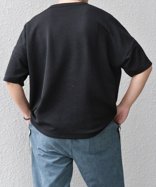 SHIPS / シップス Tシャツ | SHIPS any:〈洗濯機可能〉コードパイル リバーシブル Tシャツ◇ | 詳細9