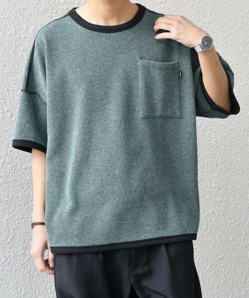 SHIPS / シップス Tシャツ | SHIPS any:〈洗濯機可能〉コードパイル リバーシブル Tシャツ◇ | 詳細19