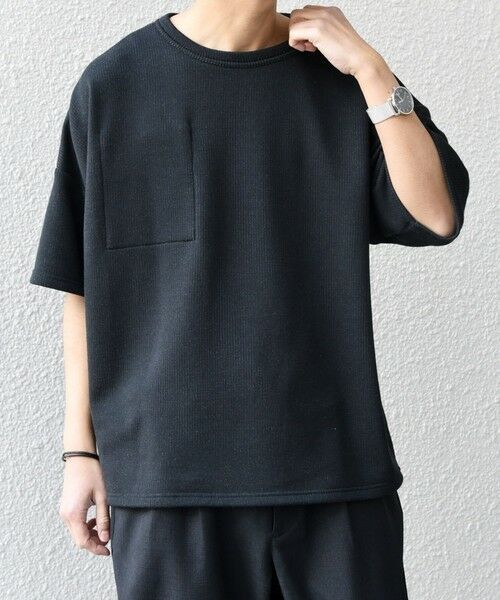 SHIPS / シップス Tシャツ | SHIPS any:〈洗濯機可能〉コードパイル リバーシブル Tシャツ◇ | 詳細22