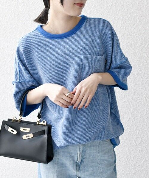 SHIPS / シップス Tシャツ | SHIPS any:〈洗濯機可能〉コードパイル リバーシブル Tシャツ◇ | 詳細30