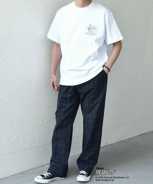 SHIPS / シップス Tシャツ | SHIPS any: SNOOPY コラボ NOT THERE グラフィック バック プリント Tシャツ◇ | 詳細4