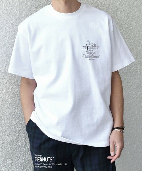 SHIPS / シップス Tシャツ | SHIPS any: SNOOPY コラボ NOT THERE グラフィック バック プリント Tシャツ◇ | 詳細7