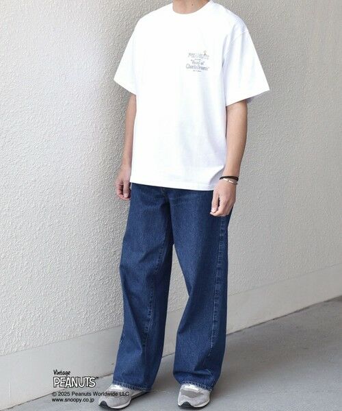 SHIPS / シップス Tシャツ | SHIPS any: SNOOPY コラボ NOT THERE グラフィック バック プリント Tシャツ◇ | 詳細17