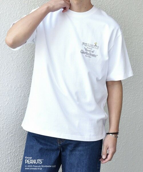 SHIPS / シップス Tシャツ | SHIPS any: SNOOPY コラボ NOT THERE グラフィック バック プリント Tシャツ◇ | 詳細19