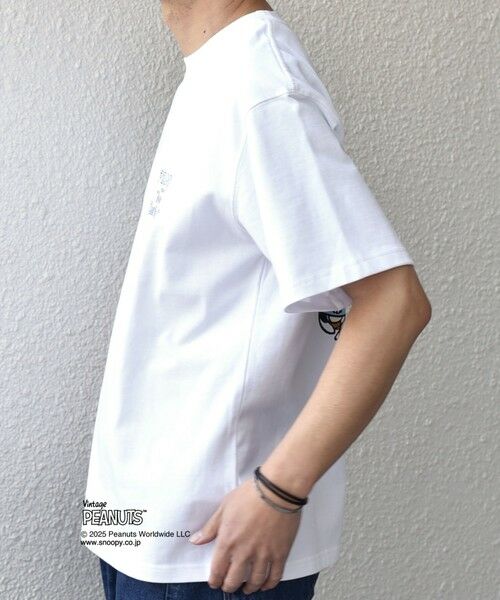 SHIPS / シップス Tシャツ | SHIPS any: SNOOPY コラボ NOT THERE グラフィック バック プリント Tシャツ◇ | 詳細20