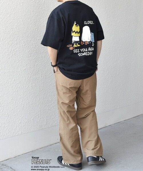 SHIPS / シップス Tシャツ | SHIPS any: SNOOPY コラボ NOT THERE グラフィック バック プリント Tシャツ◇ | 詳細27