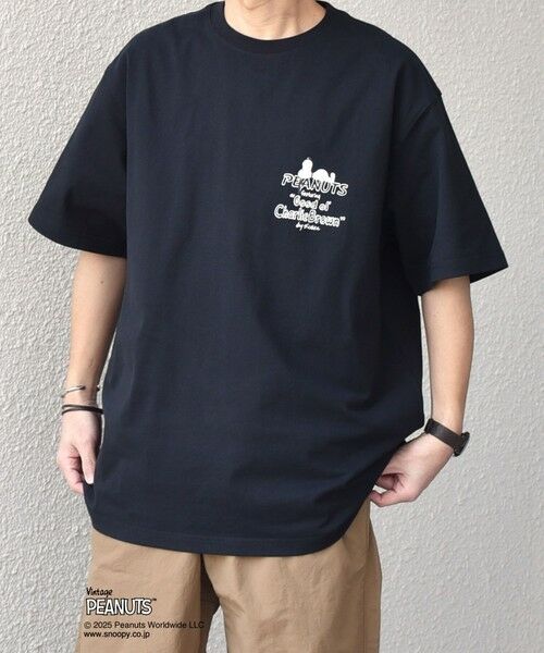 SHIPS / シップス Tシャツ | SHIPS any: SNOOPY コラボ NOT THERE グラフィック バック プリント Tシャツ◇ | 詳細29