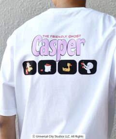 SHIPS / シップス Tシャツ | SHIPS any: CASPER ワンポイント/バックプリント コラボ Tシャツ◇