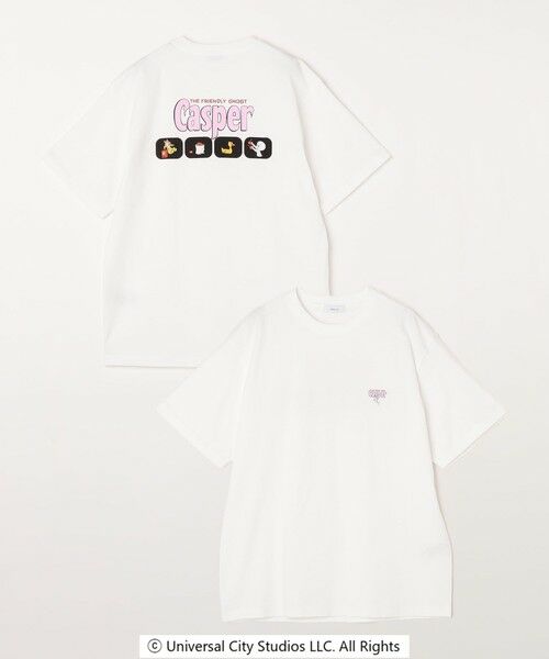 SHIPS / シップス Tシャツ | SHIPS any: CASPER ワンポイント/バックプリント コラボ Tシャツ◇ | 詳細9