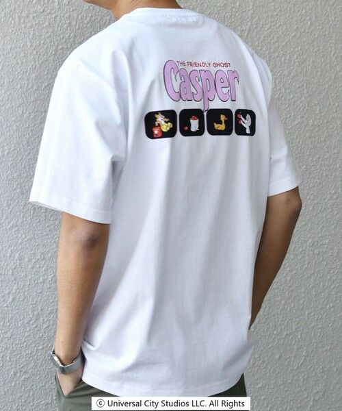 SHIPS / シップス Tシャツ | SHIPS any: CASPER ワンポイント/バックプリント コラボ Tシャツ◇ | 詳細5