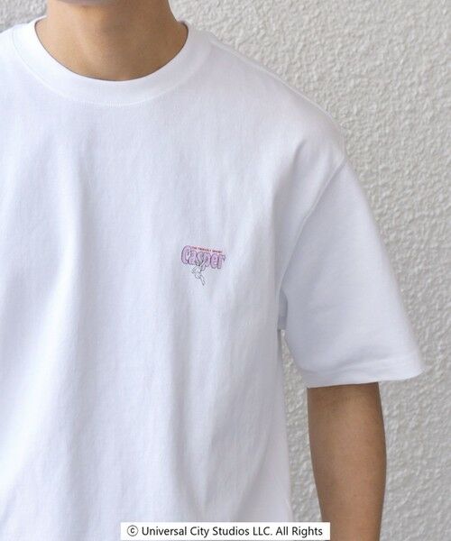 SHIPS / シップス Tシャツ | SHIPS any: CASPER ワンポイント/バックプリント コラボ Tシャツ◇ | 詳細6