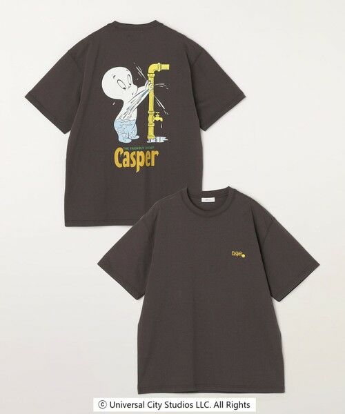 SHIPS / シップス Tシャツ | SHIPS any: CASPER ワンポイント/バックプリント コラボ Tシャツ◇ | 詳細25