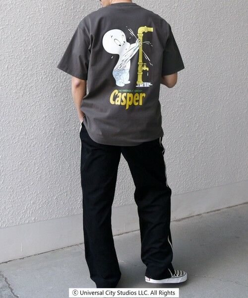 SHIPS / シップス Tシャツ | SHIPS any: CASPER ワンポイント/バックプリント コラボ Tシャツ◇ | 詳細17