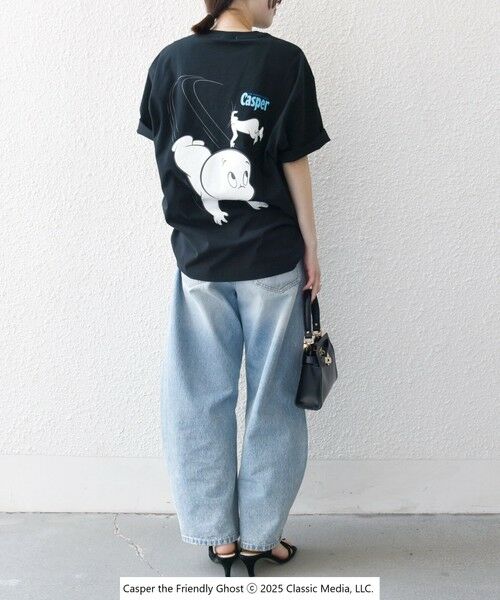 SHIPS / シップス Tシャツ | SHIPS any: CASPER ワンポイント/バックプリント コラボ Tシャツ◇ | 詳細30