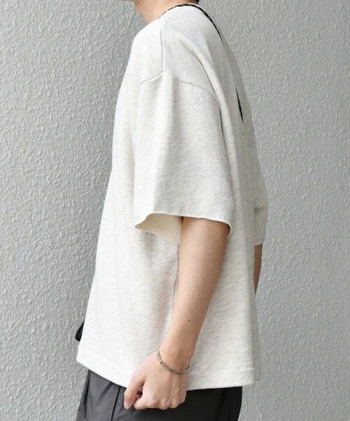 SHIPS / シップス Tシャツ | SHIPS any: ドライタッチ 吊り裏毛 ヴィンテージライク スウェット Tシャツ◇ | 詳細7