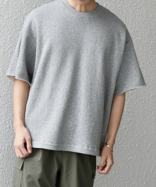 SHIPS / シップス Tシャツ | SHIPS any: ドライタッチ 吊り裏毛 ヴィンテージライク スウェット Tシャツ◇ | 詳細22