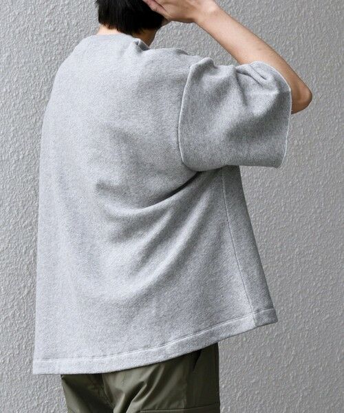 SHIPS / シップス Tシャツ | SHIPS any: ドライタッチ 吊り裏毛 ヴィンテージライク スウェット Tシャツ◇ | 詳細24