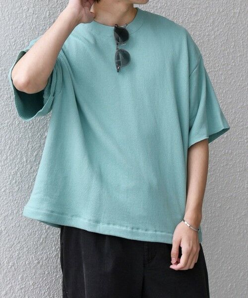 SHIPS / シップス Tシャツ | SHIPS any: ドライタッチ 吊り裏毛 ヴィンテージライク スウェット Tシャツ◇ | 詳細29