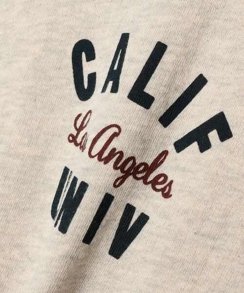 SHIPS / シップス Tシャツ | SHIPS any: ドライタッチ 吊り裏毛 ヴィンテージライク カレッジ スウェット Tシャツ◇ | 詳細10