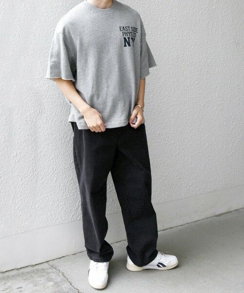 SHIPS / シップス Tシャツ | SHIPS any: ドライタッチ 吊り裏毛 ヴィンテージライク カレッジ スウェット Tシャツ◇ | 詳細14