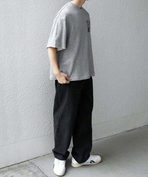 SHIPS / シップス Tシャツ | SHIPS any: ドライタッチ 吊り裏毛 ヴィンテージライク カレッジ スウェット Tシャツ◇ | 詳細15