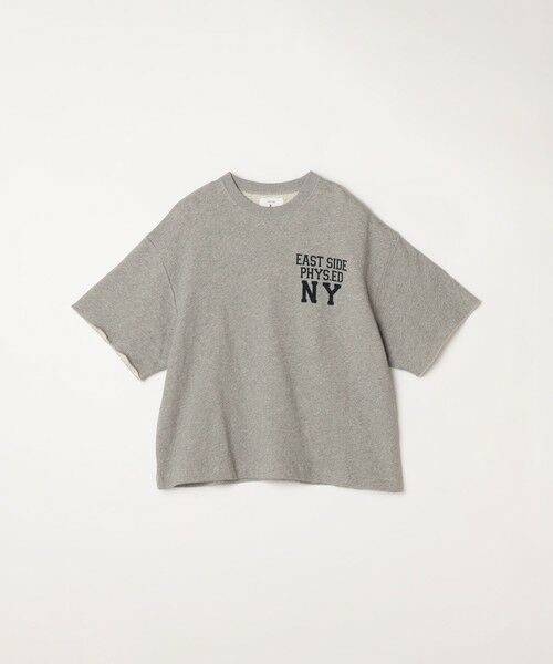 SHIPS / シップス Tシャツ | SHIPS any: ドライタッチ 吊り裏毛 ヴィンテージライク カレッジ スウェット Tシャツ◇ | 詳細19