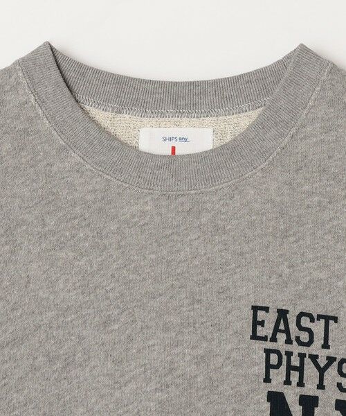 SHIPS / シップス Tシャツ | SHIPS any: ドライタッチ 吊り裏毛 ヴィンテージライク カレッジ スウェット Tシャツ◇ | 詳細20