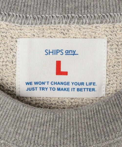 SHIPS / シップス Tシャツ | SHIPS any: ドライタッチ 吊り裏毛 ヴィンテージライク カレッジ スウェット Tシャツ◇ | 詳細21