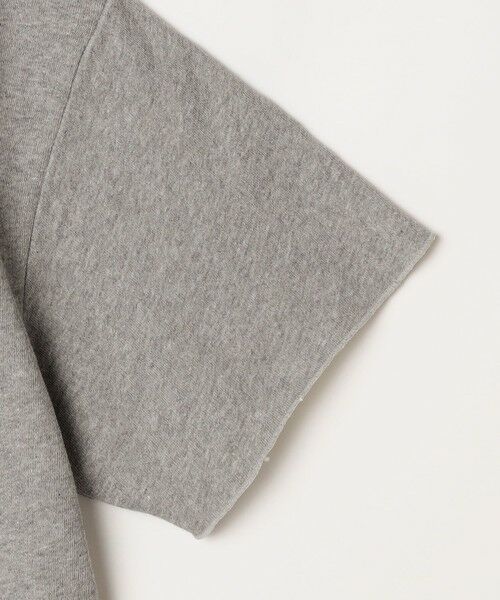 SHIPS / シップス Tシャツ | SHIPS any: ドライタッチ 吊り裏毛 ヴィンテージライク カレッジ スウェット Tシャツ◇ | 詳細22