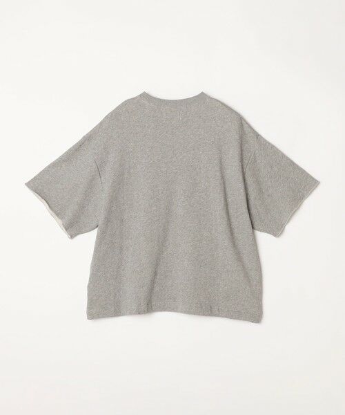 SHIPS / シップス Tシャツ | SHIPS any: ドライタッチ 吊り裏毛 ヴィンテージライク カレッジ スウェット Tシャツ◇ | 詳細24