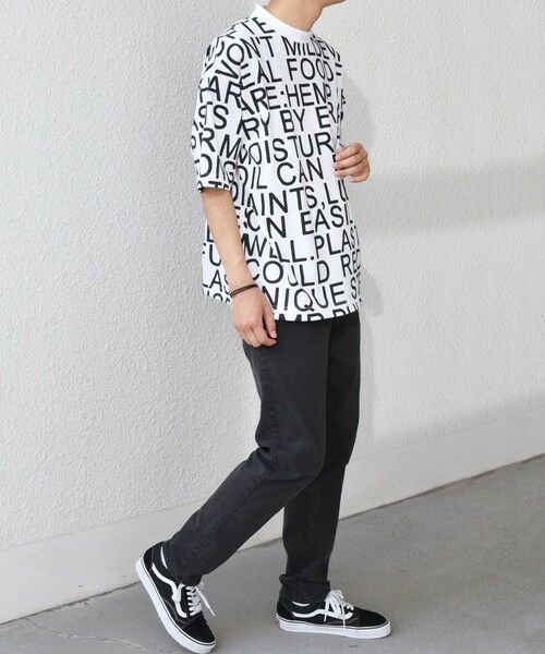 SHIPS / シップス Tシャツ | 【SHIPS any別注】Phatee: オーガニックコットン パターン プリント スピンドル ポケット Tシャツ◇ | 詳細2