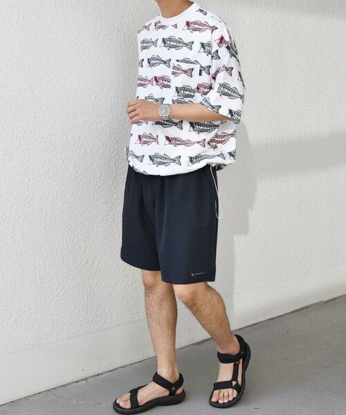 SHIPS / シップス Tシャツ | 【SHIPS any別注】Phatee: オーガニックコットン パターン プリント スピンドル ポケット Tシャツ◇ | 詳細23