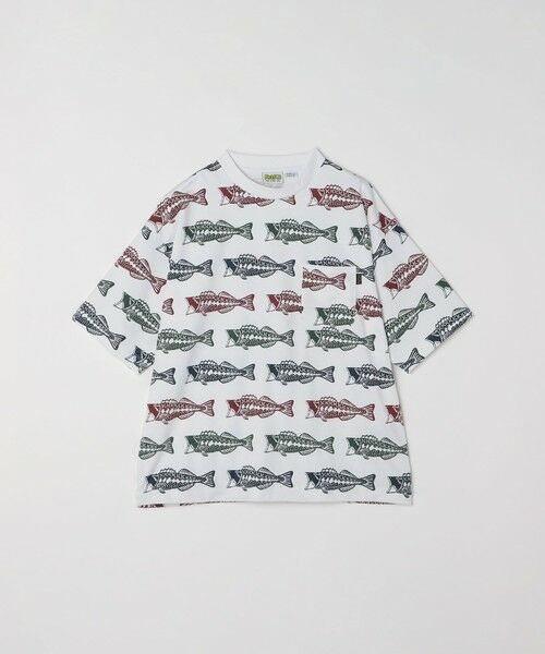 SHIPS / シップス Tシャツ | 【SHIPS any別注】Phatee: オーガニックコットン パターン プリント スピンドル ポケット Tシャツ◇ | 詳細27