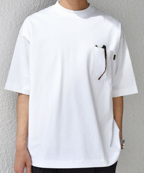 SHIPS / シップス Tシャツ | 【SHIPS any別注】Phatee: オーガニックコットン ピスネーム スピンドル ポケット Tシャツ◇ | 詳細3